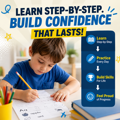 Superhero Handwriting Book