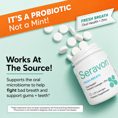 Fresh Breath Dental Probiotic Lozenges